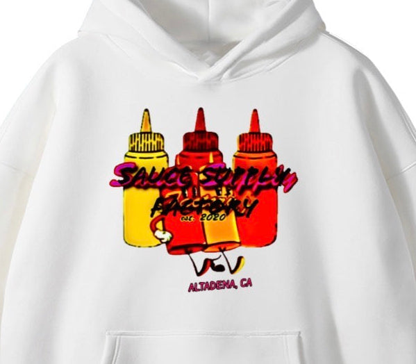 Sauce Supply Factory Marker Logo Hoodie