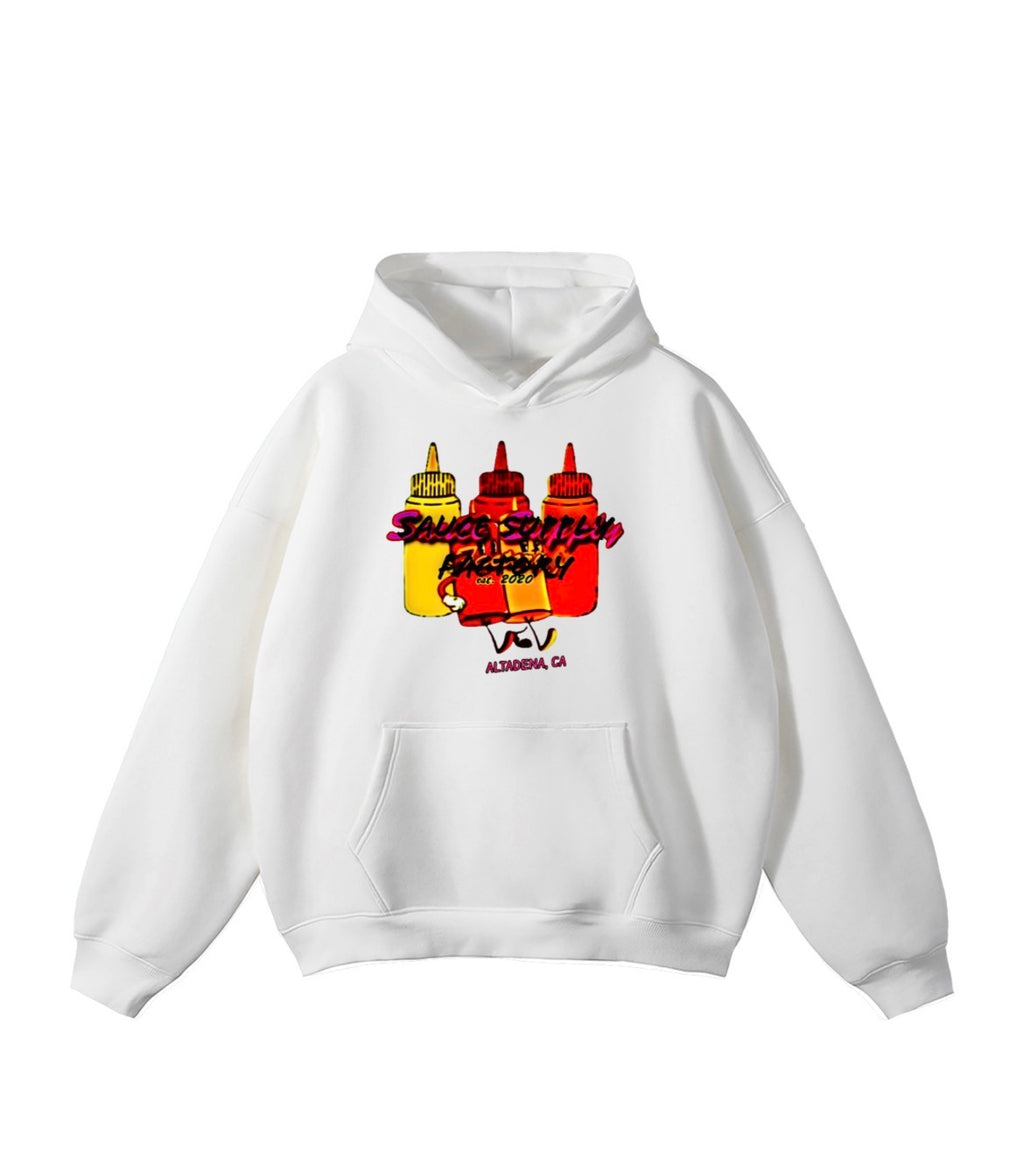 Sauce Supply Factory Marker Logo Hoodie