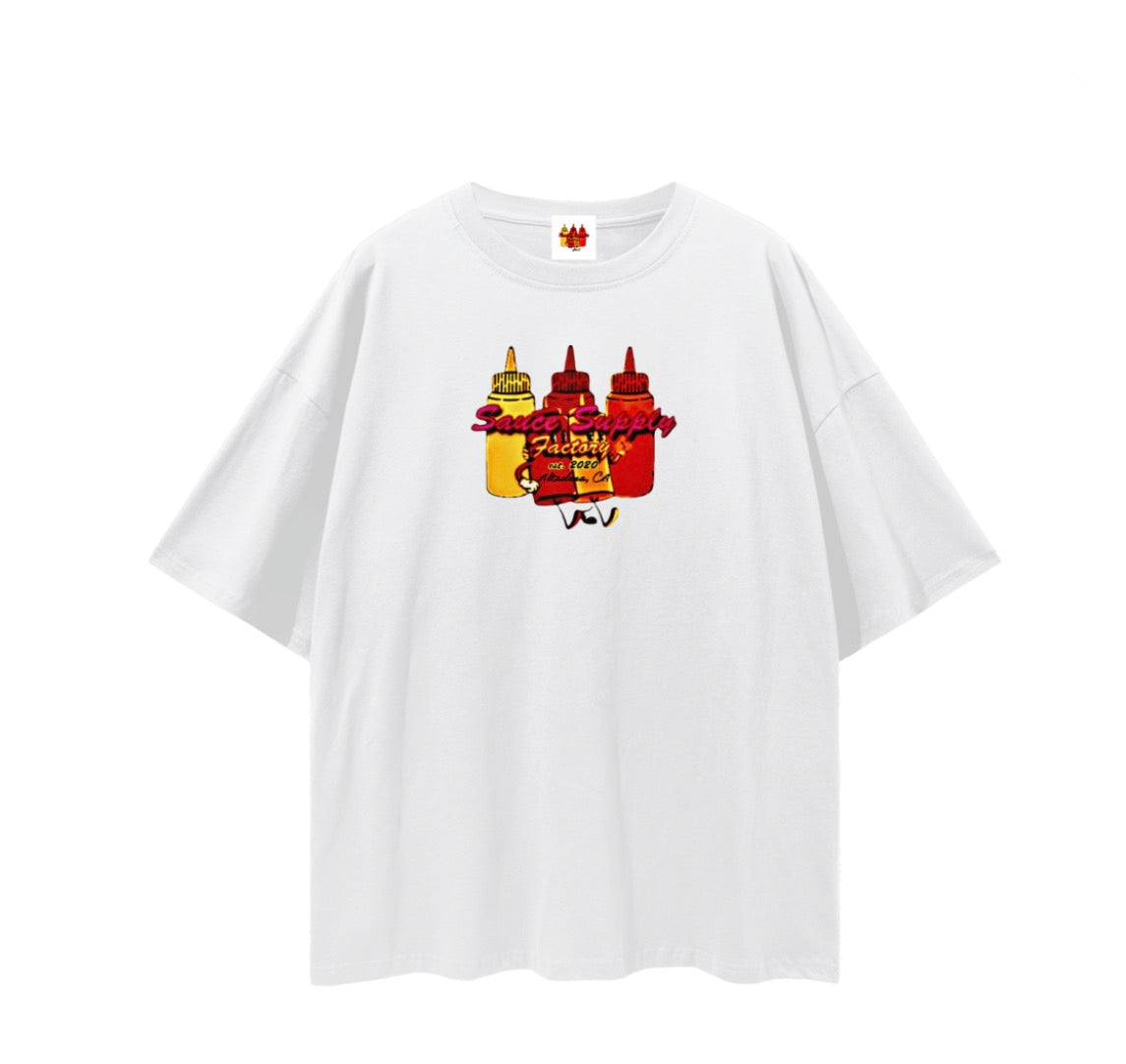 Sauce Supply Factory Logo Tee