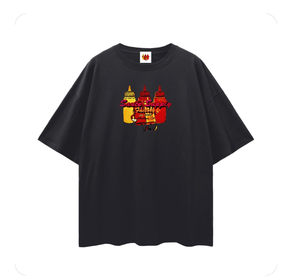 Sauce Supply Factory Logo Tee